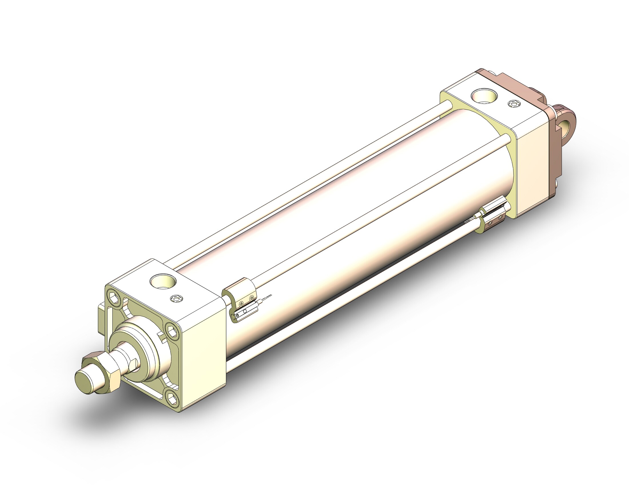 SMC MDBBD63-250-RN-M9B mbb cylinder assembly, TIE ROD CYLINDER