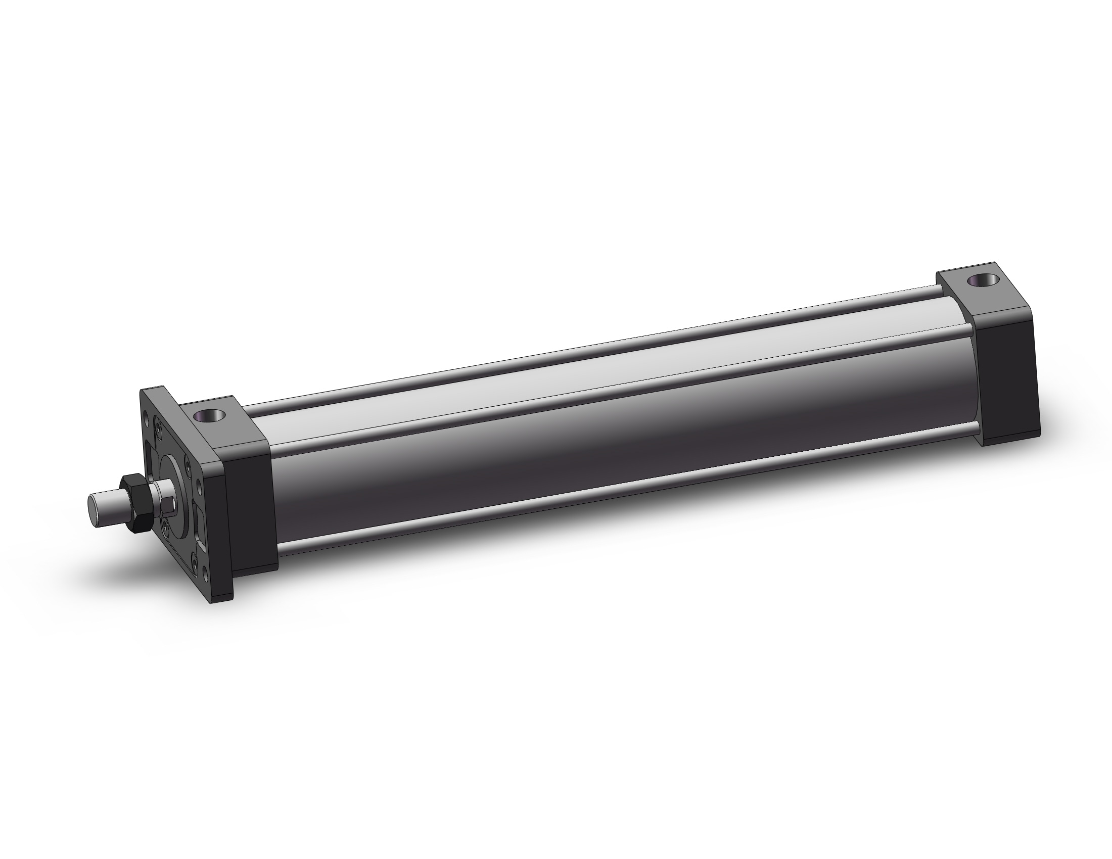 SMC MDBF63TN-350NZ cylinder, mb-z, tie rod, TIE ROD CYLINDER