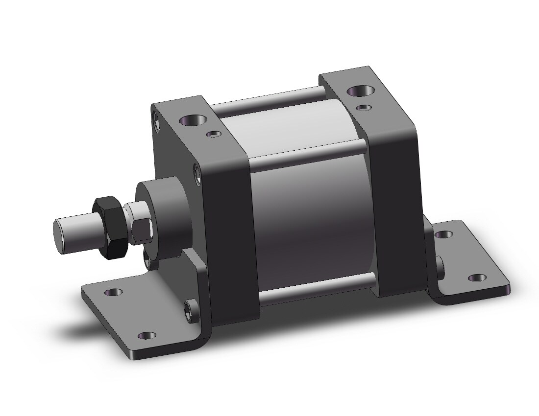 SMC MDBL125TN-50Z mb-z cylinder assembly, TIE ROD CYLINDER