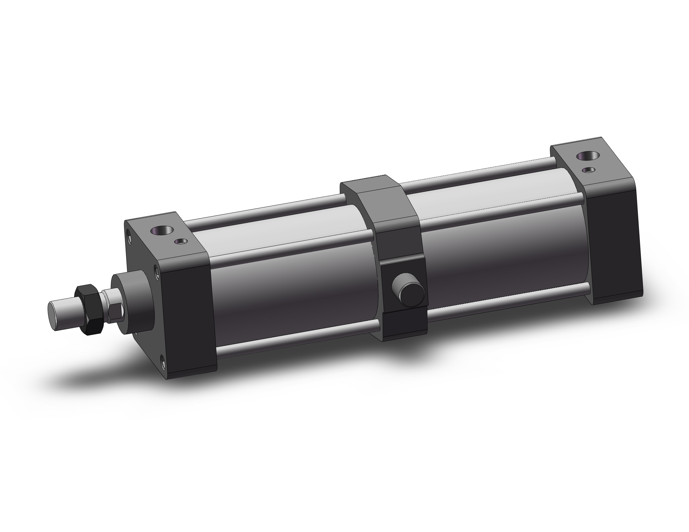 SMC MDBT80TN-250Z cylinder, mb-z, tie rod, TIE ROD CYLINDER