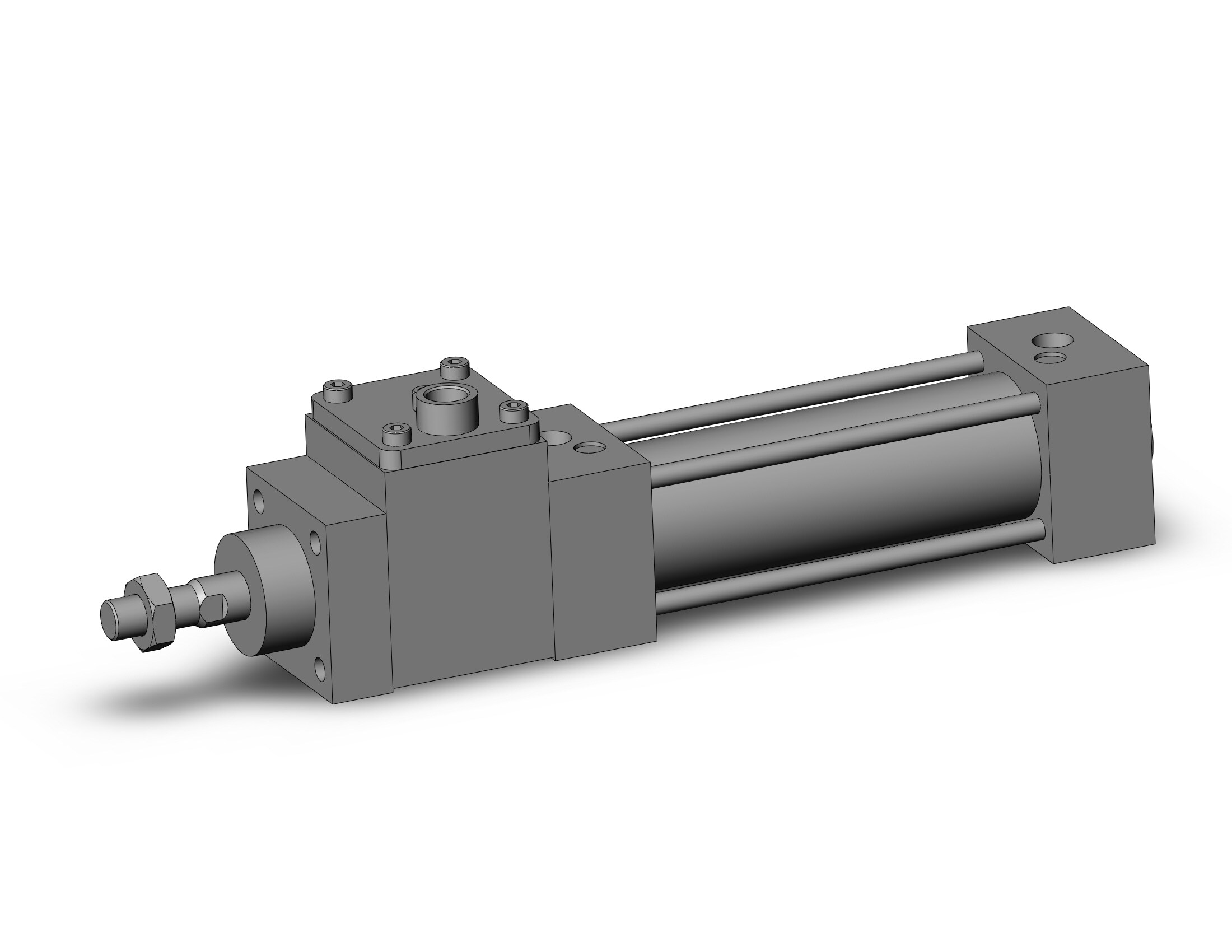 SMC MDWBB32-75 cylinder, mwb, tie rod, TIE ROD CYLINDER W/LOCK