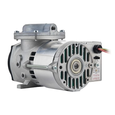 107Z1C1824 Thomas Oil-less Diaphragm Compressor - Voltage: 24V DC