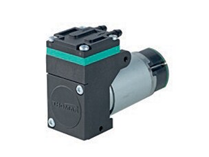 1410-0106 Thomas Oil-less Diaphragm Vacuum Pump - Voltage: 24V DC