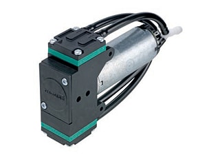 1420-0202 Thomas Oil-less Diaphragm Compressor / Vacuum Pump - Voltage: 12V DC