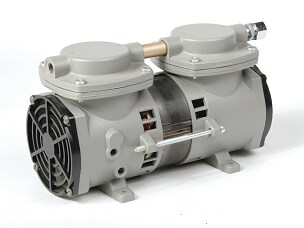 2107VA20 Thomas Oil-less Diaphragm Vacuum Pump - Voltage: 115V AC (60 Hz)