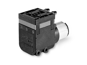 3013-0006 Thomas Oil-less Diaphragm Compressor / Vacuum Pump - Voltage: 12V DC