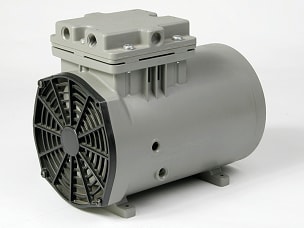 617CA22 Thomas Oil-less WOB-L® Piston Compressor / Vacuum Pump - Voltage: 115V AC (60 Hz)