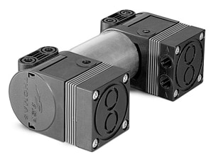 7006-0057 Thomas Oil-less Diaphragm Compressor / Vacuum Pump - Voltage: 12V DC