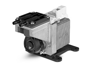 8006-0010 Thomas Oil-less WOB-L® Piston Vacuum Pump - Voltage: 230V AC (50 Hz)