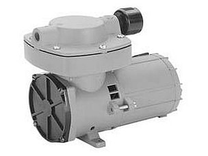 907CDC18 Thomas Oil-less Diaphragm Compressor / Vacuum Pump - Voltage: 12V DC