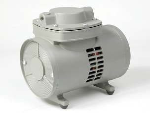 927CA18 Thomas Oil-less Diaphragm Compressor / Vacuum Pump - Voltage: 115V AC (60 Hz)