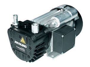 27750226 Thomas DTE 10 Oil-less Rotary Vane Compressor - Voltage: 115V AC (50/60 Hz)