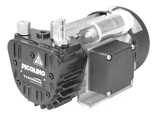 23660226 Thomas DTE 8 Oil-less Rotary Vane Compressor - Voltage: 115V AC (50/60 Hz)