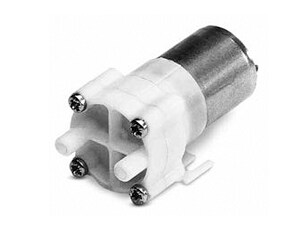 50017 Thomas G6/01-K-LC Oil-less Rotary Vane Compressor / Vacuum Pump - Voltage: 6V DC