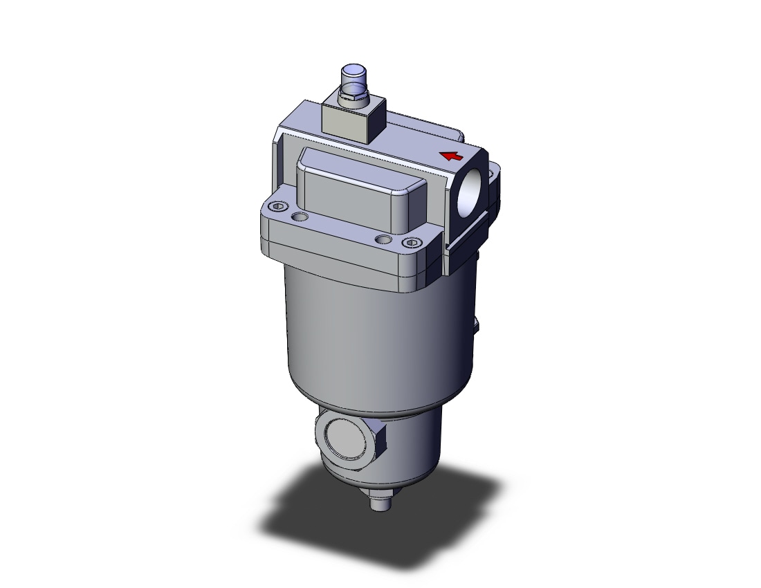 SMC AMH450C-N06-RT micro mist separator with pre filter, MICRO MIST SEPARATOR W/PRE-FILTER