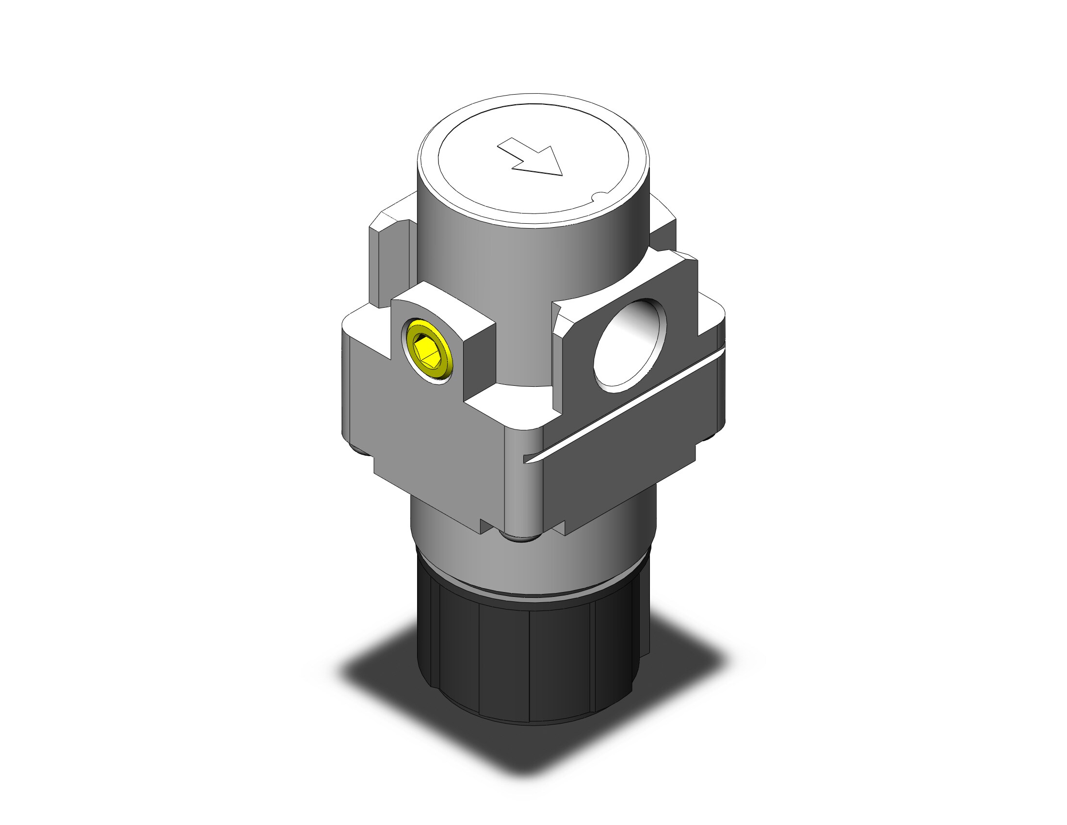 SMC AR20-N02-1Z-A regulator, AR MASS PRO