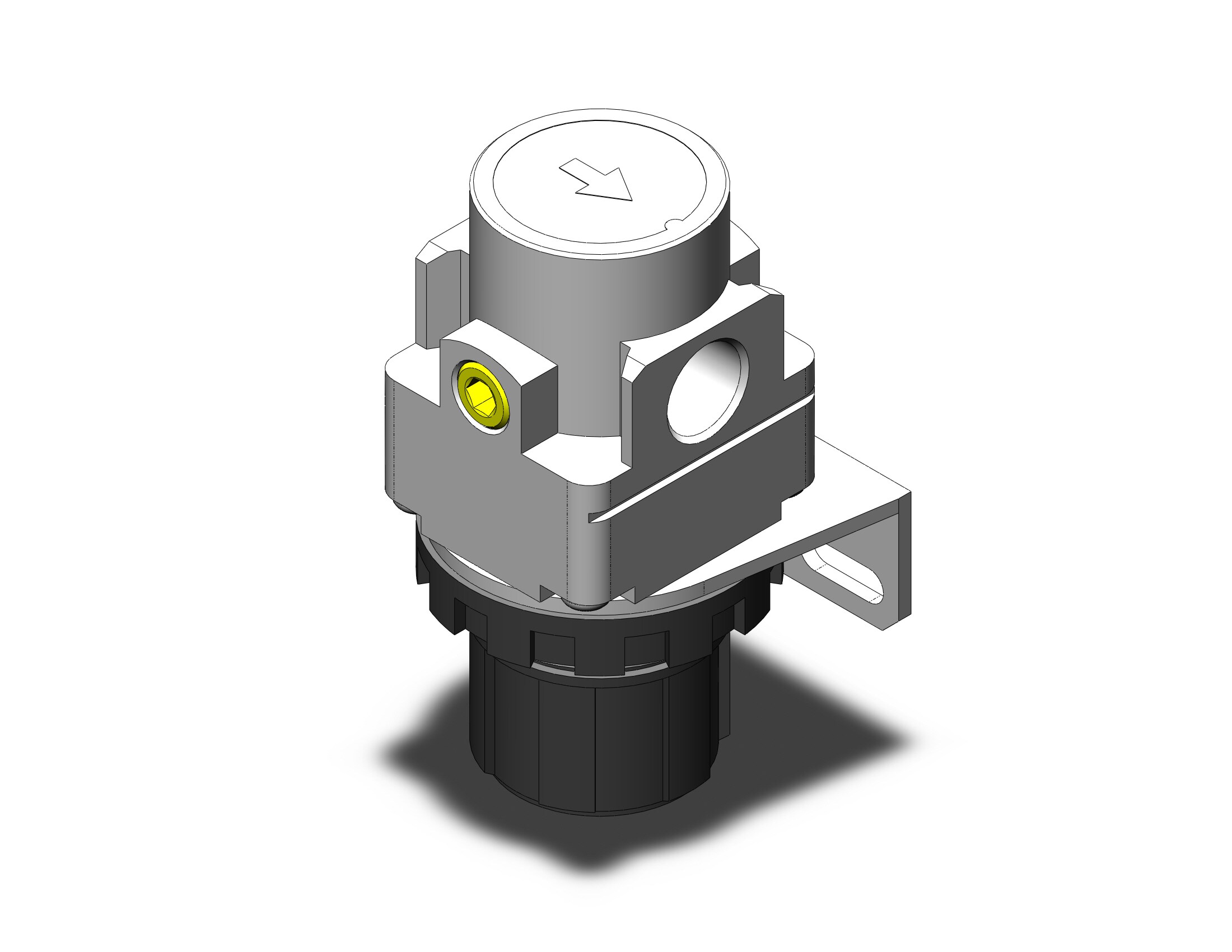 SMC AR20-N02B-Z-A regulator, modular, AR MASS PRO
