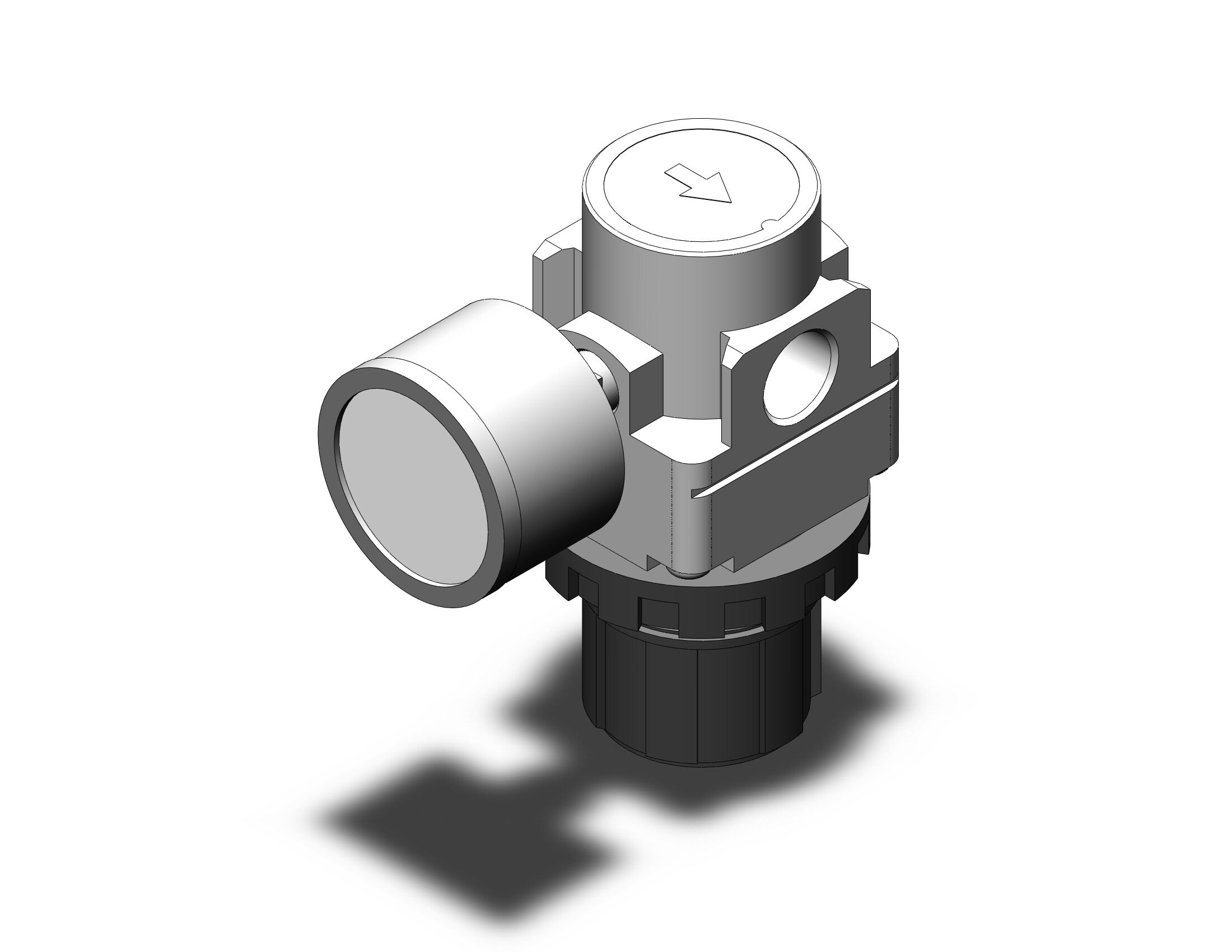 SMC AR20-N02GH-Z-A regulator, AR MASS PRO