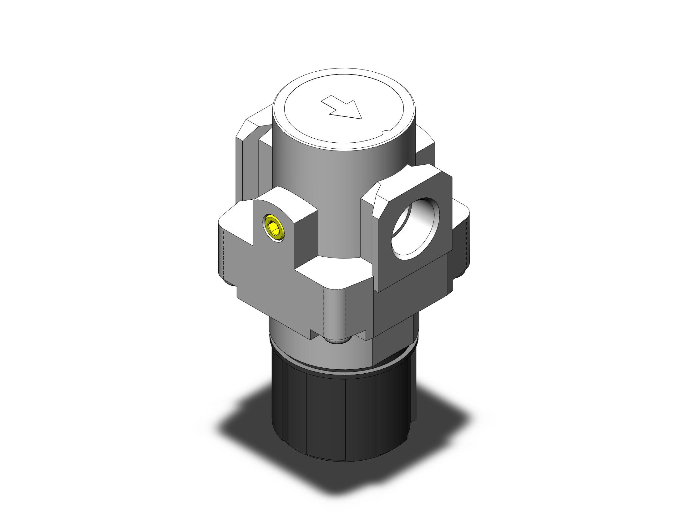 SMC AR40-N04-Z-A regulator, AR MASS PRO