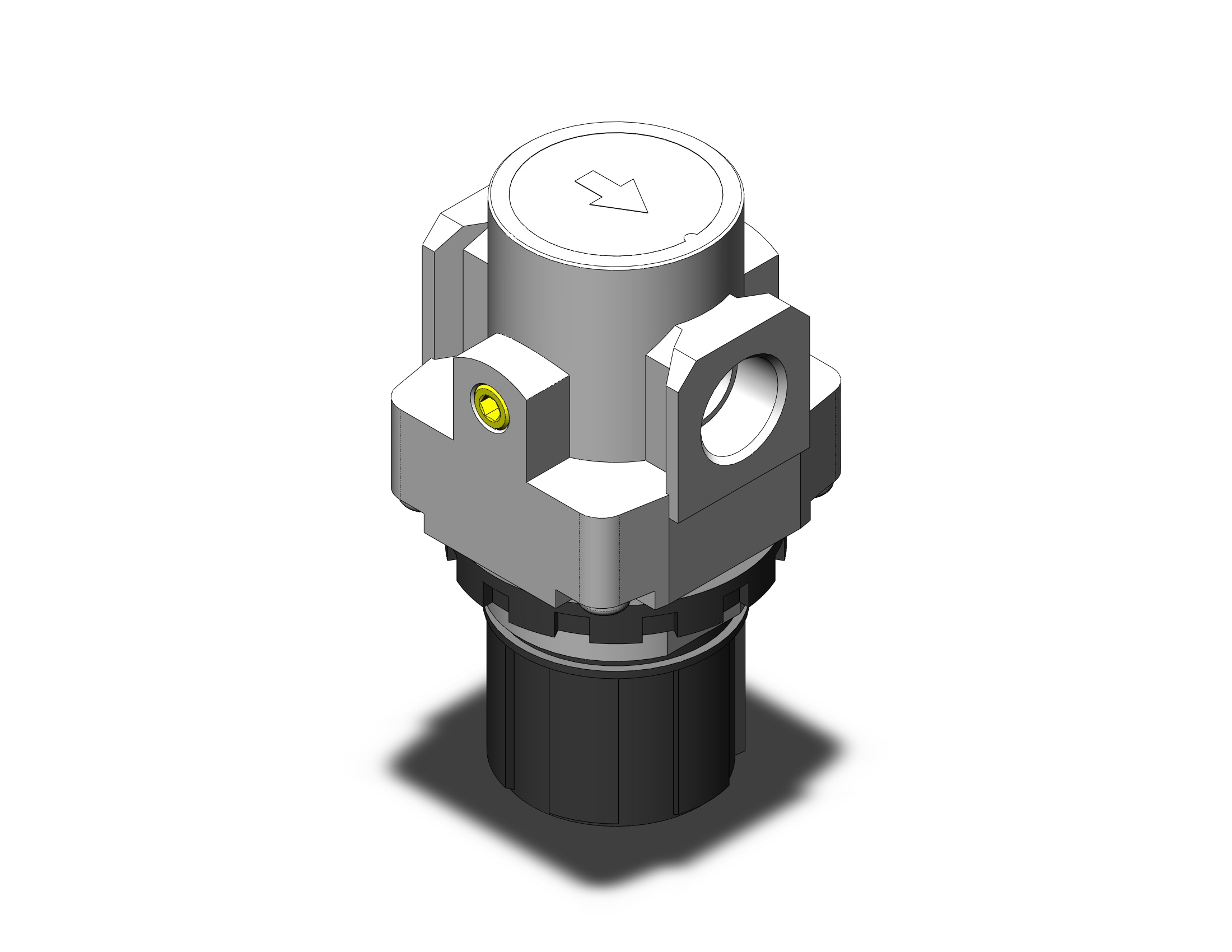 SMC AR40-N04H-Z-A regulator, AR MASS PRO