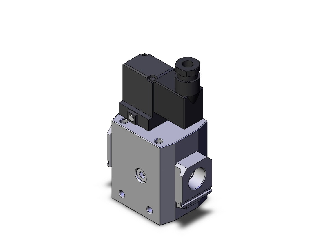 SMC AV3000-03-5D-Q valve, soft start 3/8, AV SOFT START UP BODY PORT