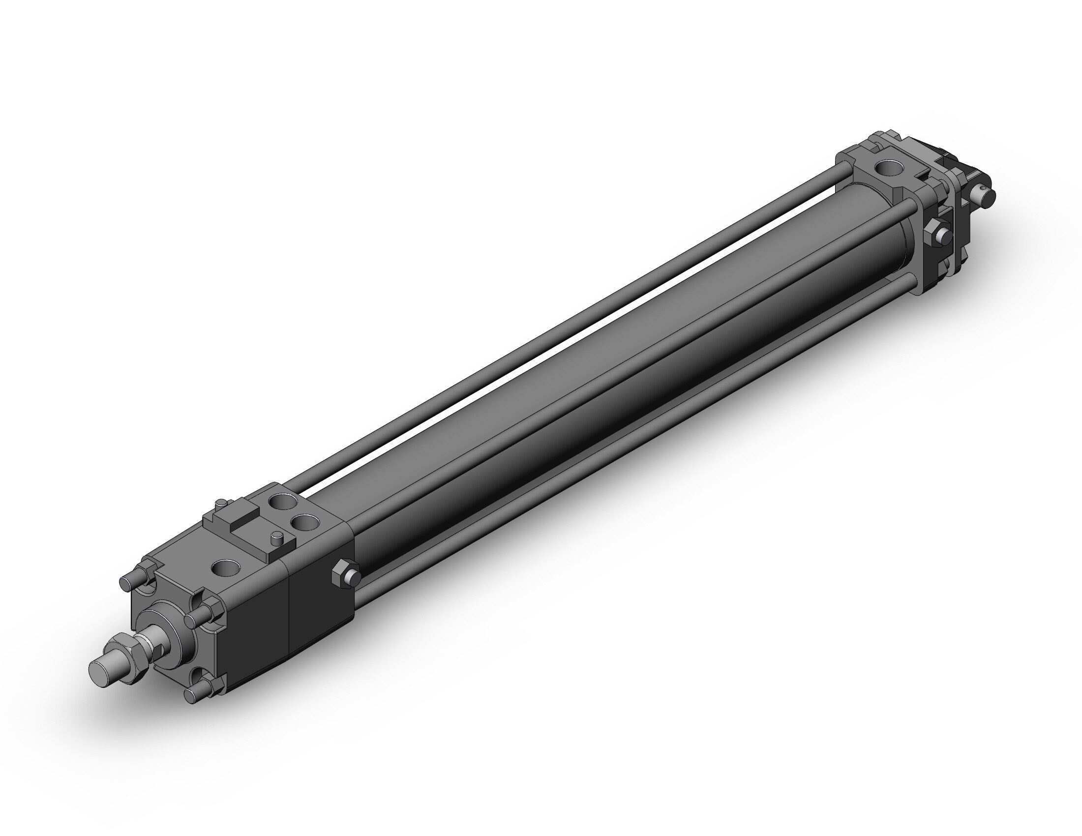 SMC CLA2DF40TN-350-E 40mm cla double-acting, CLA/CLA2 TIE-ROD CYLINDER
