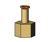 SMC KQ2F01-35A1 fitting, female connector, KQ2 FITTING (sold in packages of 10; price is per piece)