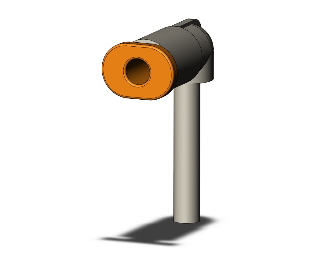 SMC KQ2L01-99A1 fitting, plug-in elbow, KQ2 FITTING (sold in packages of 10; price is per piece)