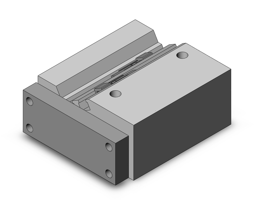 SMC MGQL12-25-M9PWSAPC cyl, guide, ball bearing, MGQ GUIDED CYLINDER