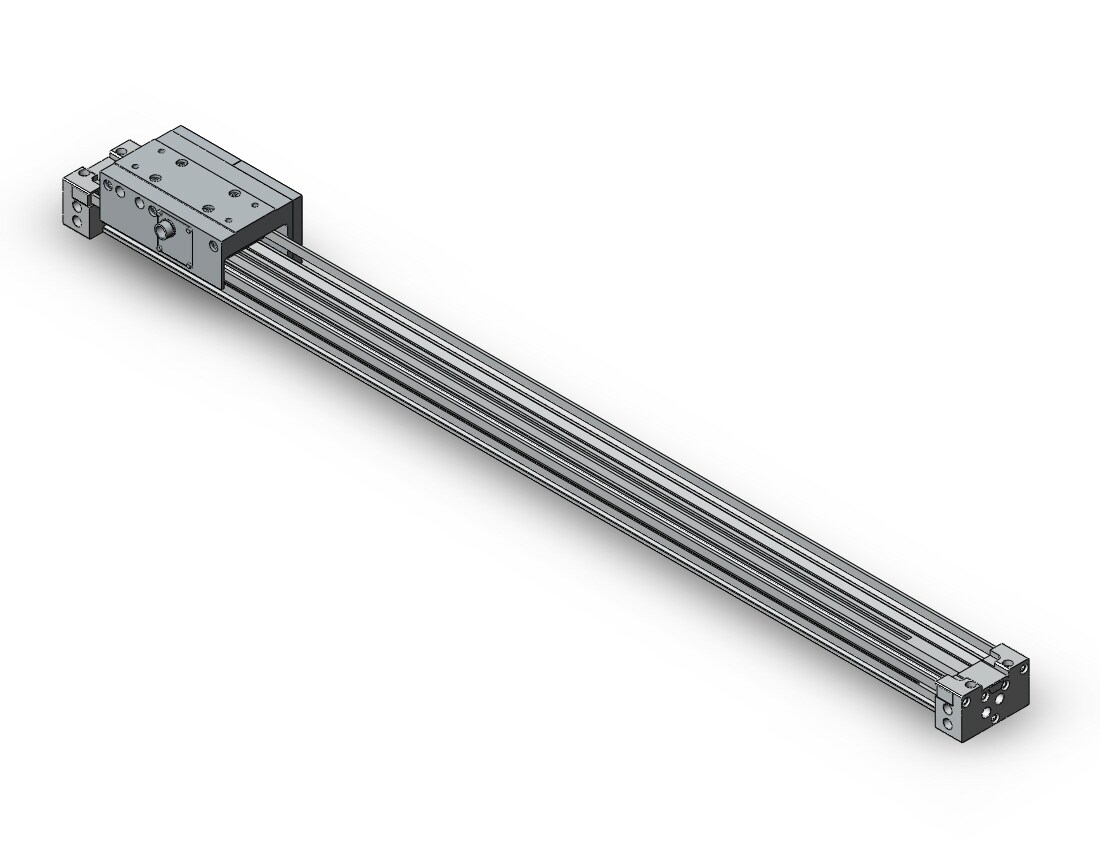 SMC ML2B25-800L6S cyl, rodless, RODLESS CYLINDER W/LOCK