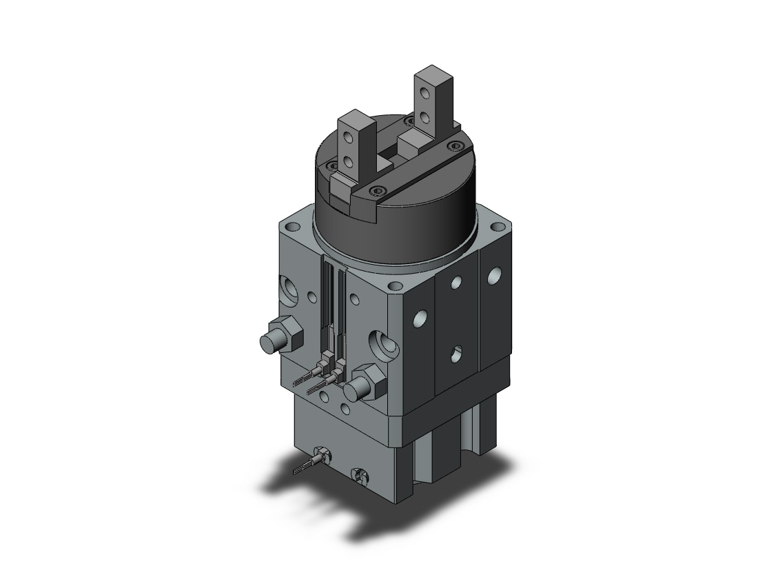 SMC MRHQ25D-180S-M9PVSAPC-M9PS gripper, rotary, ROTARY GRIPPER