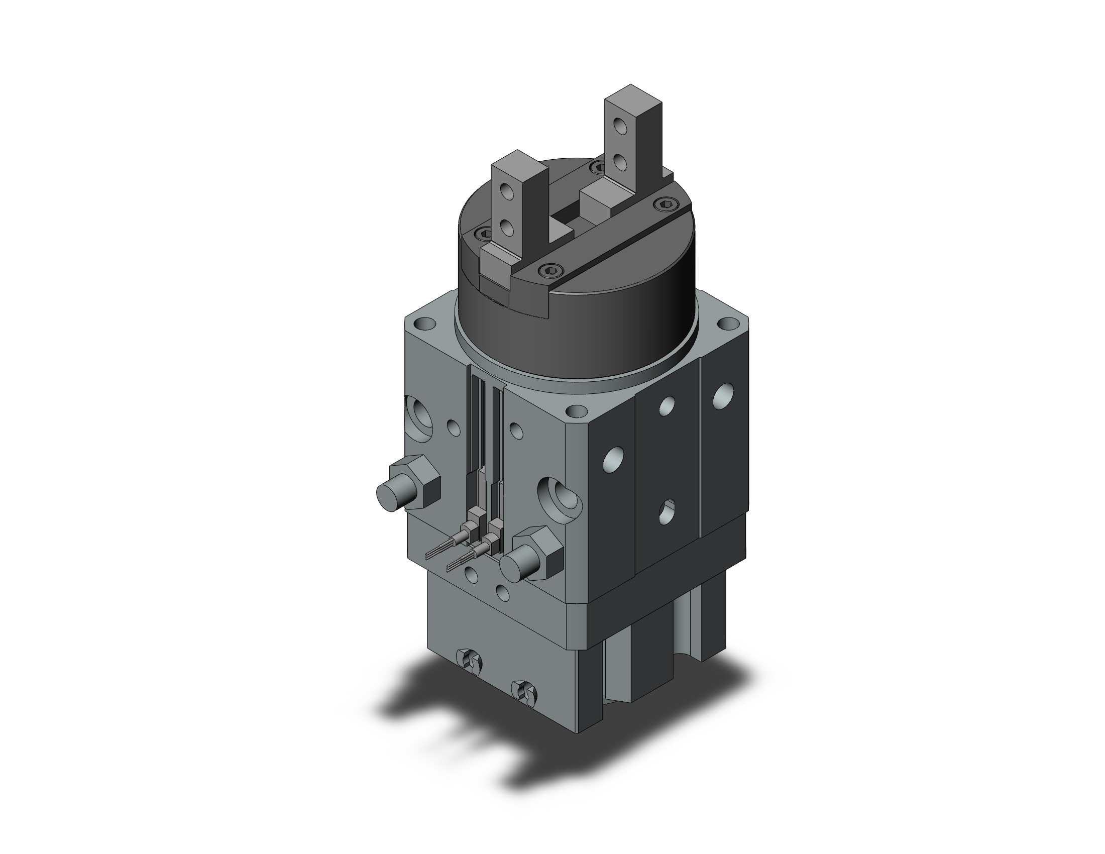 SMC MRHQ25D-90S-M9PVSDPC gripper, rotary, ROTARY GRIPPER
