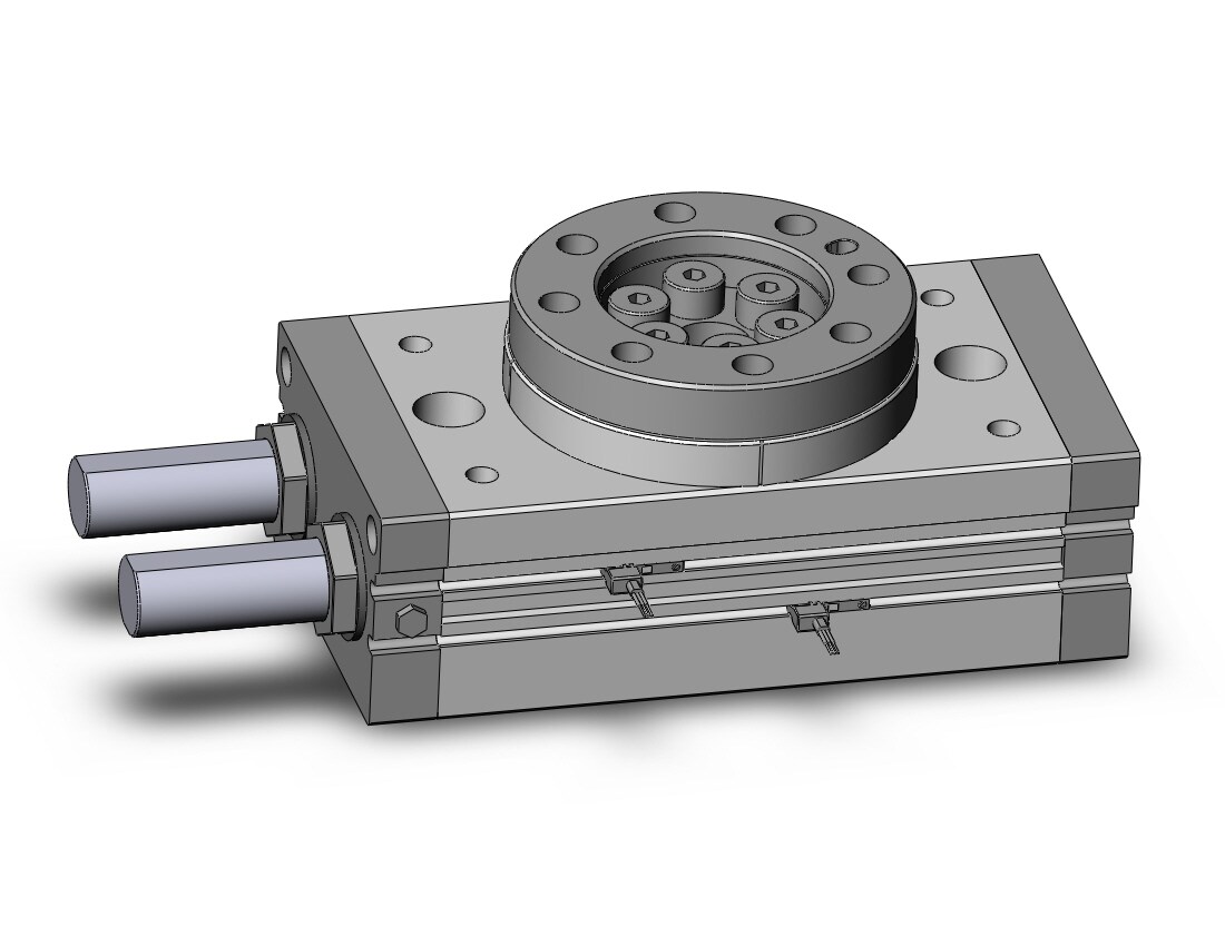 SMC MSQB100R-M9NVSDPC-XF 100mm msq dbl-act auto-sw, MSQ ROTARY ACTUATOR W/TABLE