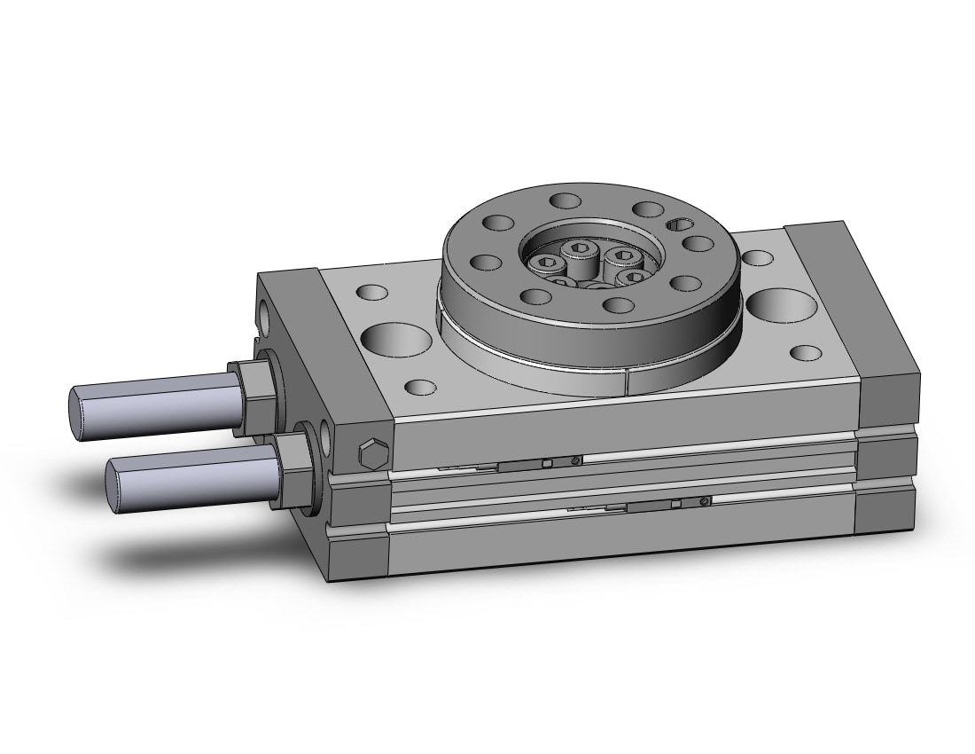 SMC MSQB50R-M9NWZ cylinder, MSQ ROTARY ACTUATOR W/TABLE