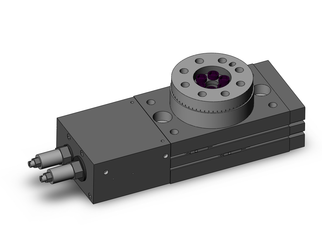 SMC MSZA50A-A93L cylinder, MSQ ROTARY ACTUATOR W/TABLE