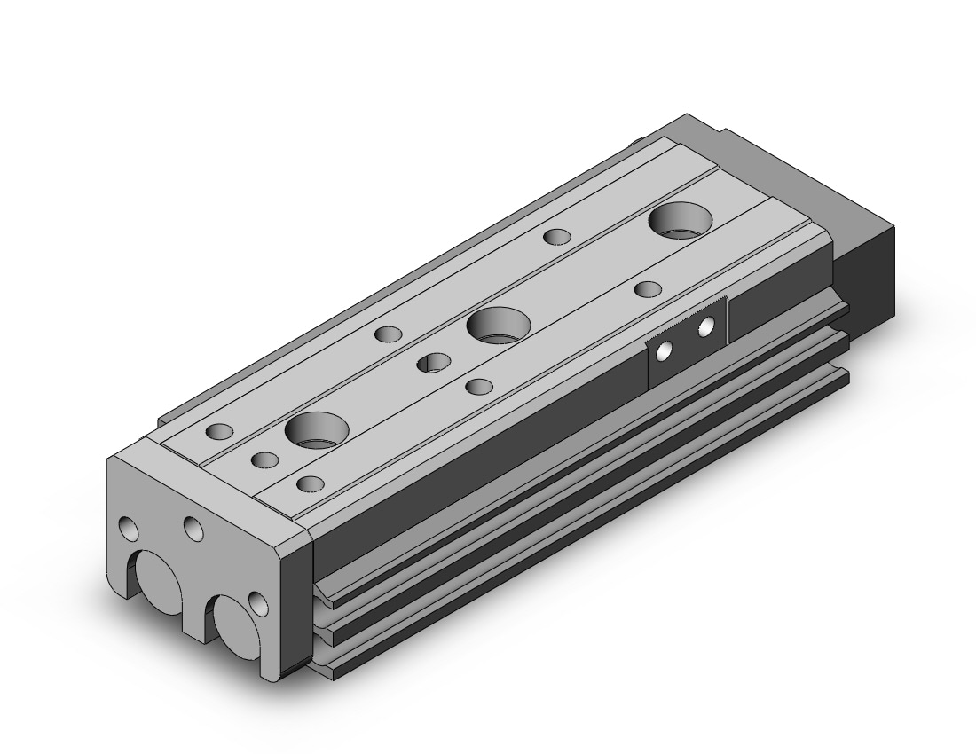 SMC MXQ6-40P base cylinder, MXQ GUIDED CYLINDER