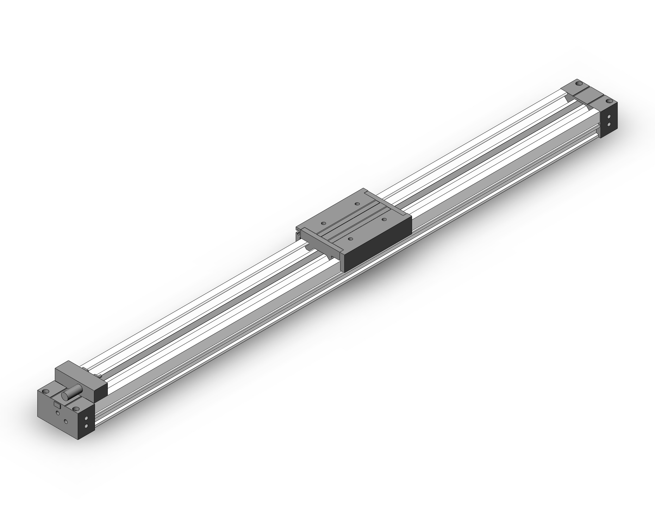 SMC MY1M20-600HS slide bearing guide type, RODLESS CYLINDER