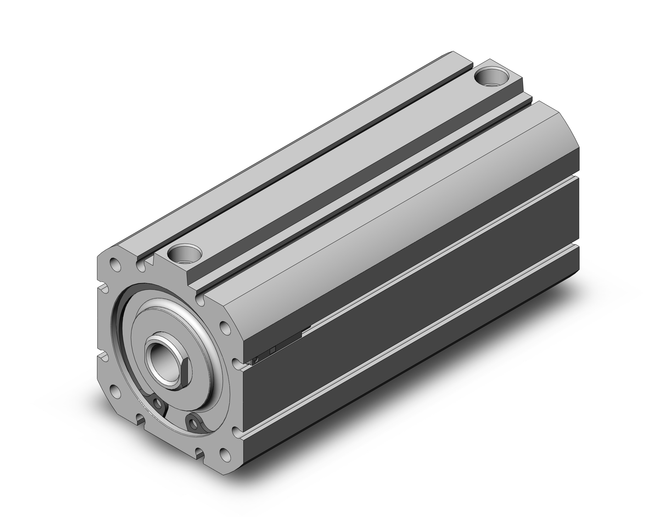 SMC NCDQ8A200-400-M9PW compact cylinder, ncq8, COMPACT CYLINDER