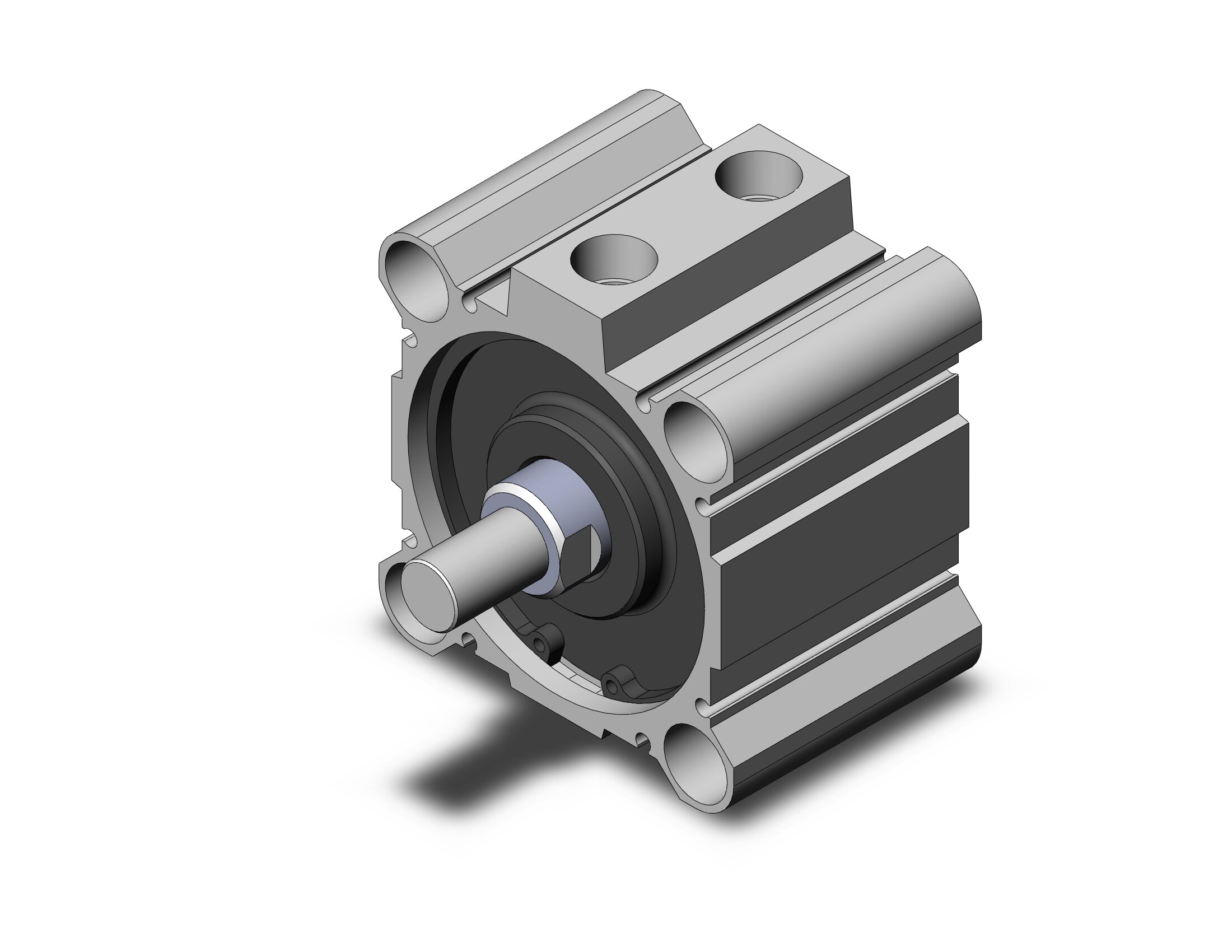 SMC NCQ2B80-25DMZ cylinder, NCQ2-Z COMPACT CYLINDER