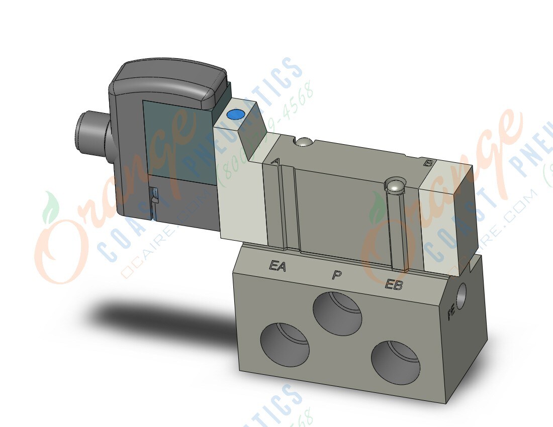 SMC SY3140R-5WOU-01T valve, sol, SY3000 SOL/VALVE, RUBBER SEAL***
