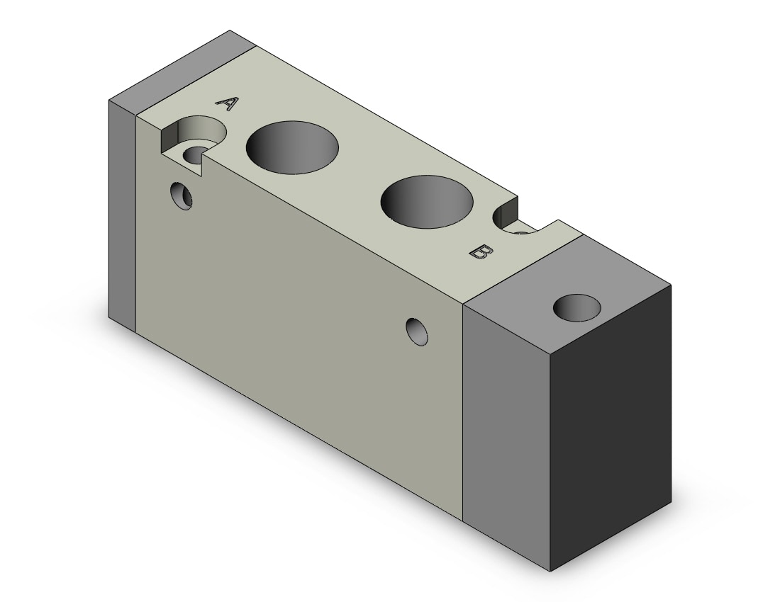 SMC SYJA7120-01 valve, air pilot, SYJ7000 SOLENOID VALVE 5/PORT