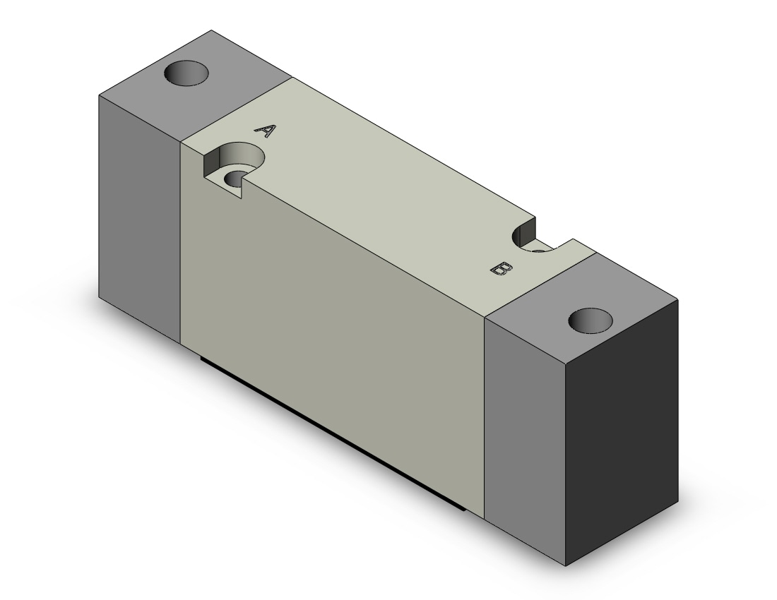 SMC SYJA7240 valve, air pilot, SYJ7000 SOLENOID VALVE 5/PORT
