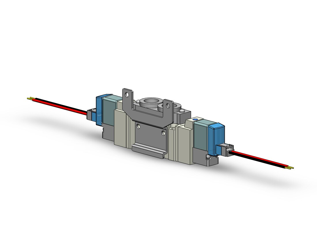 SMC SY5220-5LU-01-F2 valve, dbl sol, body pt (dc), SY5000 SOL/VALVE, RUBBER SEAL