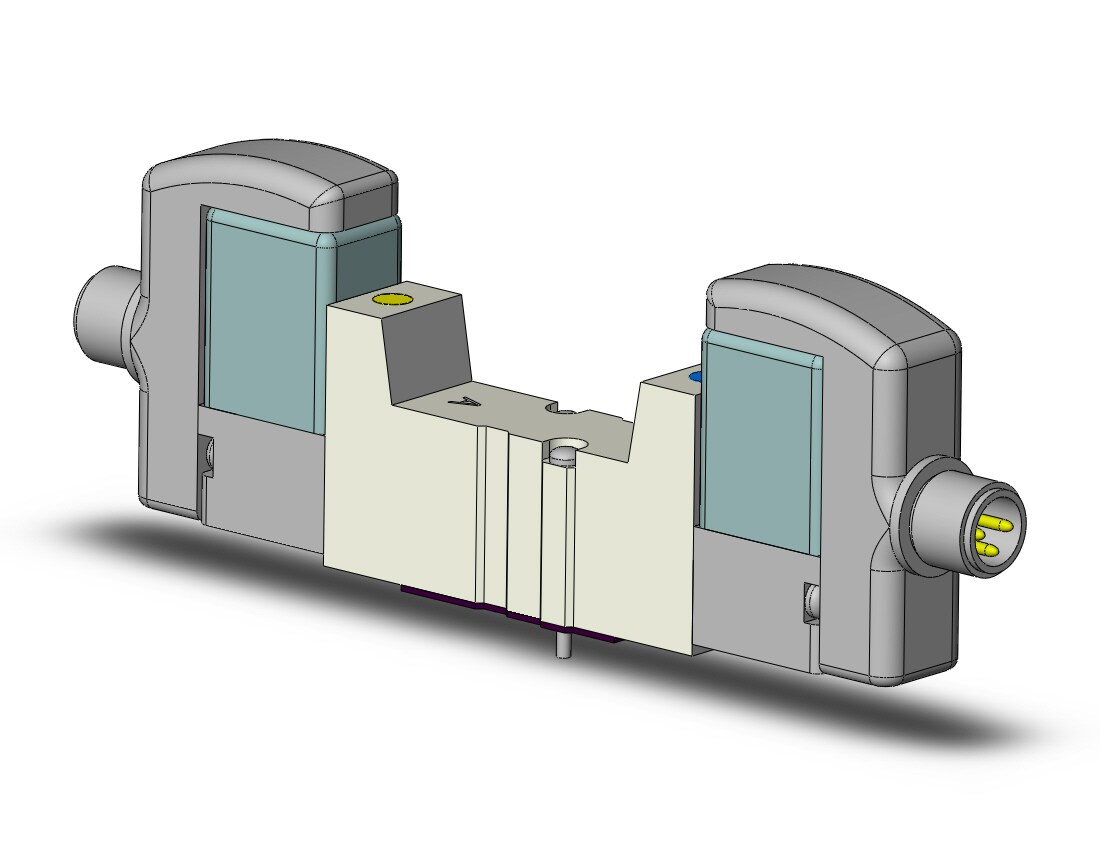 SMC SYJ3243-5WOZ-Q valve/sol, 4/5 PORT SOLENOID VALVE