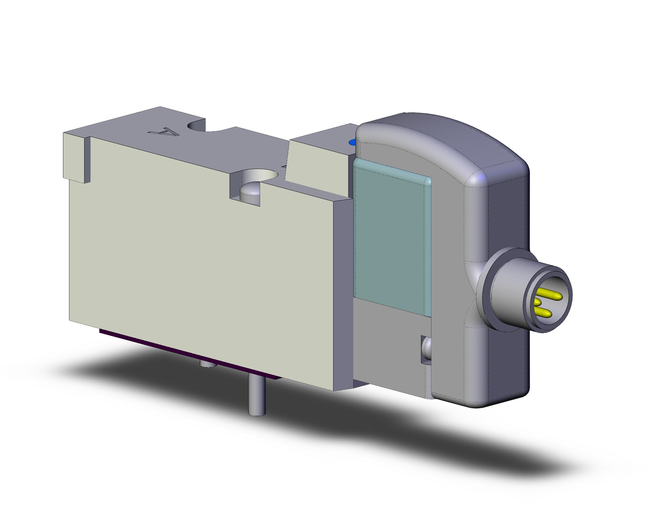 SMC SYJ5140-5WO valve, sgl sol, SYJ5000 SOLENOID VALVE 5/PORT***