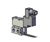 SMC SYJ5143-5DZ-01T valve, sgl sol, SYJ5000 SOLENOID VALVE 5/PORT***