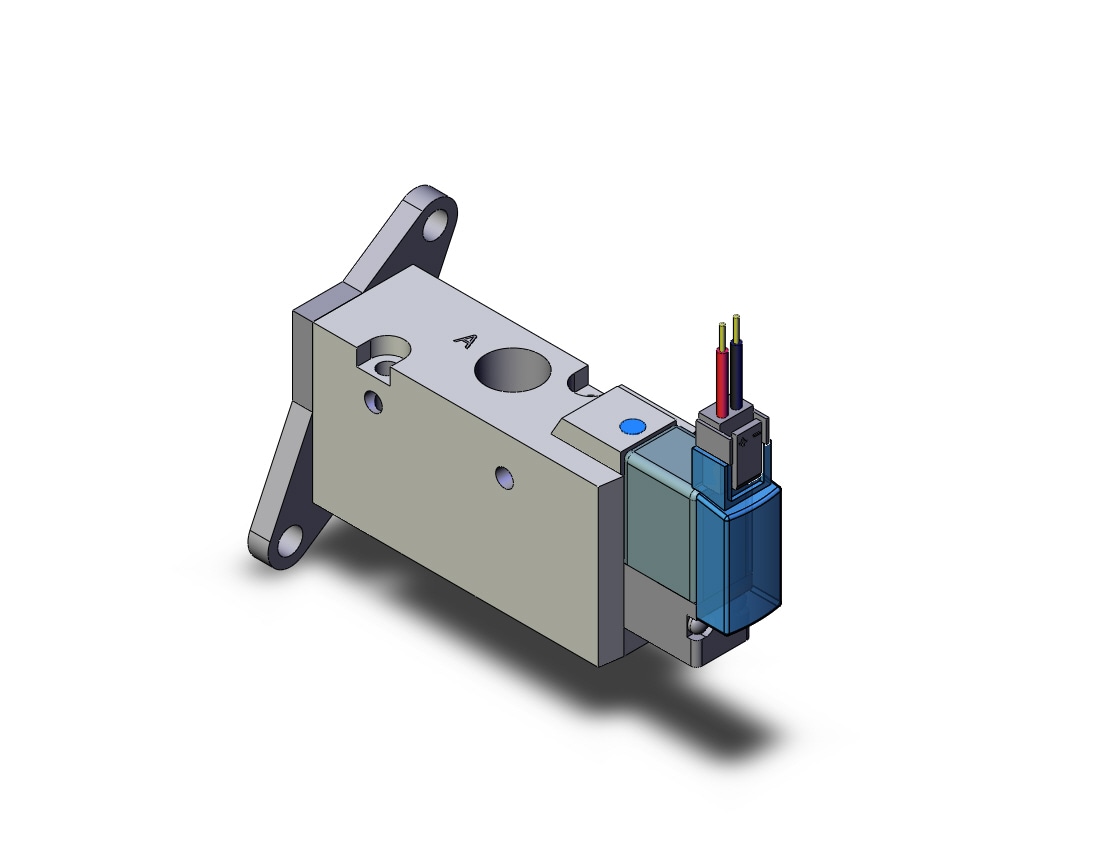 SMC SYJ712T-5MZ-01N-F valve, sol, body pt, SYJ700 SOLENOID VALVE 3/PORT***