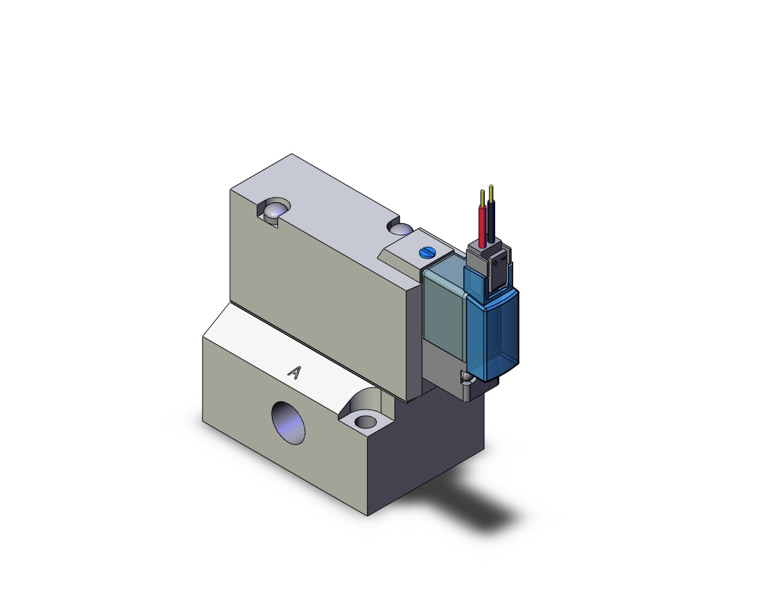 SMC SYJ714-5MZD-01T valve, sol, base mt (dc), SYJ700 SOLENOID VALVE 3/PORT
