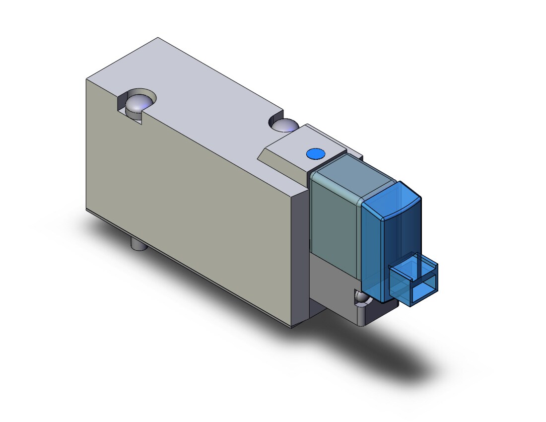 SMC SYJ714R-5LOZ valve, sol, base mt (dc), SYJ700 SOLENOID VALVE 3/PORT