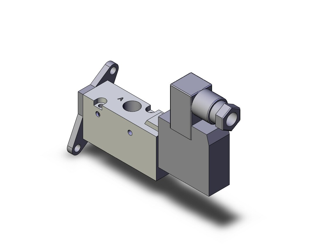 SMC SYJ722-5D-01-F valve, sol, body pt, SYJ700 SOLENOID VALVE 3/PORT